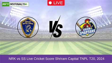 nrk vs ss|NRK vs SS Cricket Scorecard, 13th Match at Dindigul, June 22, .